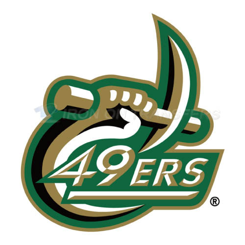 Charlotte 49ers logo T-shirts Iron On Transfers N4130 - Click Image to Close